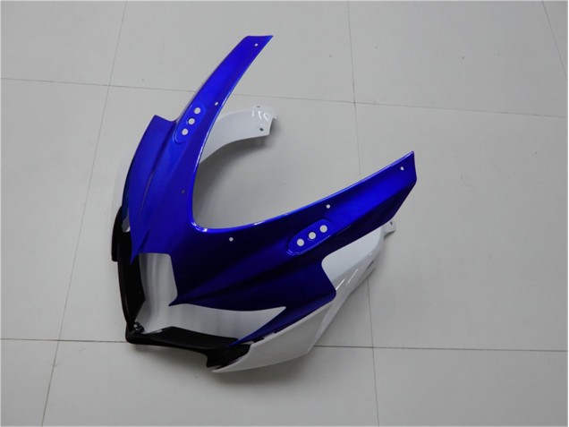 2008-2010 Blau Weiß Suzuki GSXR 600/750 Motorrad Verkleidung Komplett Sets 2008-2010 Blau Weiß Suzuki GSXR 600/750 Motorrad Verkleidung Komplett Sets