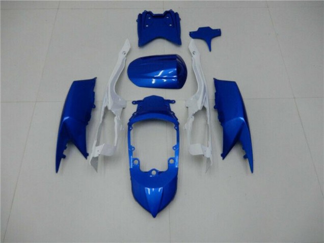 2008-2010 Blau Weiß Suzuki GSXR 600/750 Motorrad Verkleidungen 2008-2010 Blau Weiß Suzuki GSXR 600/750 Motorrad Verkleidungen