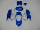 2008-2010 Blau Weiß Suzuki GSXR 600/750 Motorrad Verkleidungen 2008-2010 Blau Weiß Suzuki GSXR 600/750 Motorrad Verkleidungen