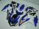 2008-2010 Blau Weiß Suzuki GSXR 600/750 Motorrad Vollverkleidung 2008-2010 Blau Weiß Suzuki GSXR 600/750 Motorrad Vollverkleidung
