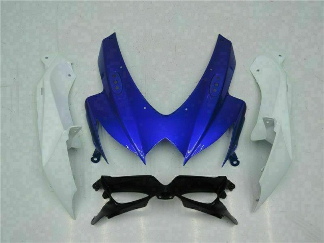 2008-2010 Blau Weiß Suzuki GSXR 600/750 Motorrad Vollverkleidung & Plastik 2008-2010 Blau Weiß Suzuki GSXR 600/750 Motorrad Vollverkleidung & Plastik