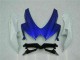 2008-2010 Blau Weiß Suzuki GSXR 600/750 Motorrad Vollverkleidung & Plastik 2008-2010 Blau Weiß Suzuki GSXR 600/750 Motorrad Vollverkleidung & Plastik