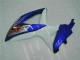 2008-2010 Blau Weiß Suzuki GSXR 600/750 Motorrad Vollverkleidung & Plastik 2008-2010 Blau Weiß Suzuki GSXR 600/750 Motorrad Vollverkleidung & Plastik