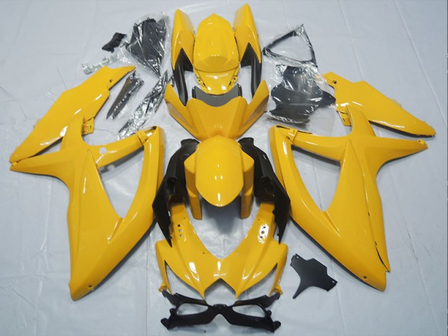 2008-2010 Gelb Suzuki GSXR 750 Motorrad Verkleidung 2008-2010 Gelb Suzuki GSXR 750 Motorrad Verkleidung