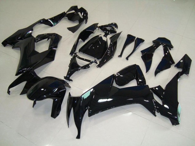 2008-2010 Glänzend Schwarz Kawasaki ZX10R Motorrad Verkleidung 2008-2010 Glänzend Schwarz Kawasaki ZX10R Motorrad Verkleidung