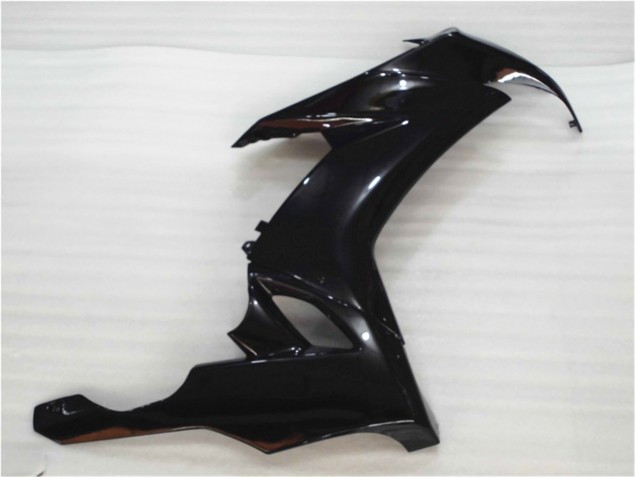 2008-2010 Glänzend Schwarz Kawasaki ZX10R Motorrad Verkleidungen 2008-2010 Glänzend Schwarz Kawasaki ZX10R Motorrad Verkleidungen