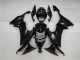 2008-2010 Glänzend Schwarz Kawasaki ZX10R Motorrad Verkleidungen 2008-2010 Glänzend Schwarz Kawasaki ZX10R Motorrad Verkleidungen