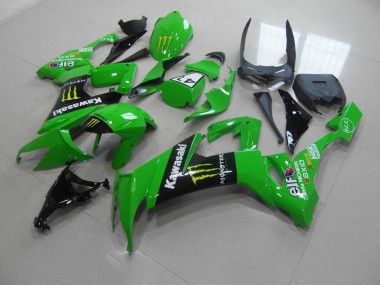 2008-2010 Grünes Monster 41 Kawasaki ZX10R Motorrad Verkleidung