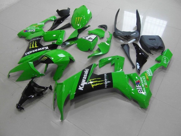2008-2010 Grünes Monster 41 Kawasaki ZX10R Motorrad Verkleidung 2008-2010 Grünes Monster 41 Kawasaki ZX10R Motorrad Verkleidung
