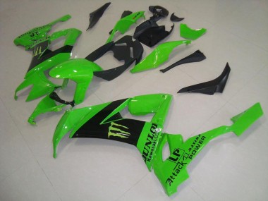 2008-2010 Grünes Monster Kawasaki ZX10R Motorrad Verkleidung