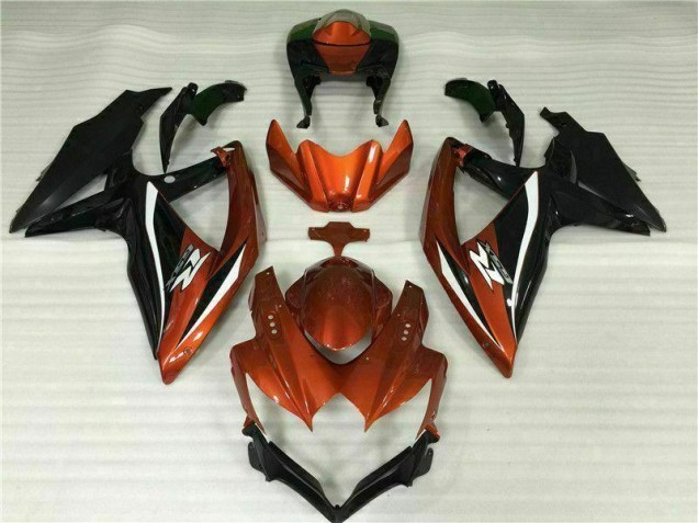 2008-2010 Rot Schwarz Suzuki GSXR 600/750 Motorrad Verkleidung 2008-2010 Rot Schwarz Suzuki GSXR 600/750 Motorrad Verkleidung