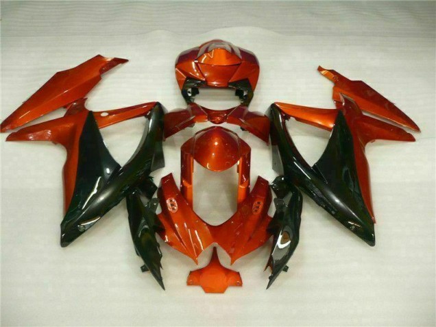 2008-2010 Rot Schwarz Suzuki GSXR 600/750 Motorrad Verkleidungen 2008-2010 Rot Schwarz Suzuki GSXR 600/750 Motorrad Verkleidungen
