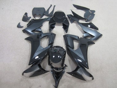 2008-2010 Schwarz Kawasaki ZX10R Motorrad Verkleidung