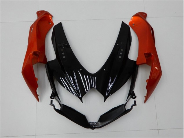 2008-2010 Schwarz Orange Grau Suzuki GSXR 600/750 Motorrad Verkleidung 2008-2010 Schwarz Orange Grau Suzuki GSXR 600/750 Motorrad Verkleidung