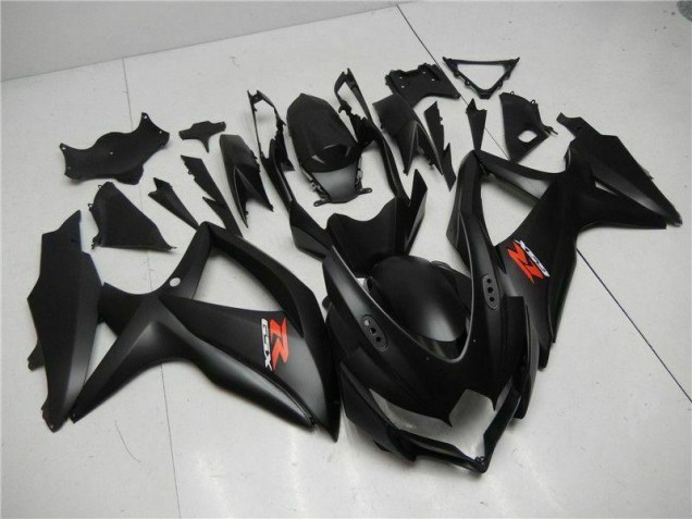 2008-2010 Schwarz Suzuki GSXR 600/750 Motorrad Vollverkleidung 2008-2010 Schwarz Suzuki GSXR 600/750 Motorrad Vollverkleidung