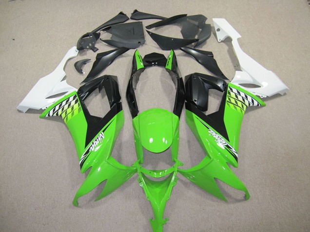 2008-2010 Schwarzer Grün Ninja Kawasaki ZX10R Motorrad Verkleidung 2008-2010 Schwarzer Grün Ninja Kawasaki ZX10R Motorrad Verkleidung