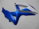 2008-2010 Weiß Blau Suzuki GSXR 600/750 Motorrad Verkleidungen 2008-2010 Weiß Blau Suzuki GSXR 600/750 Motorrad Verkleidungen