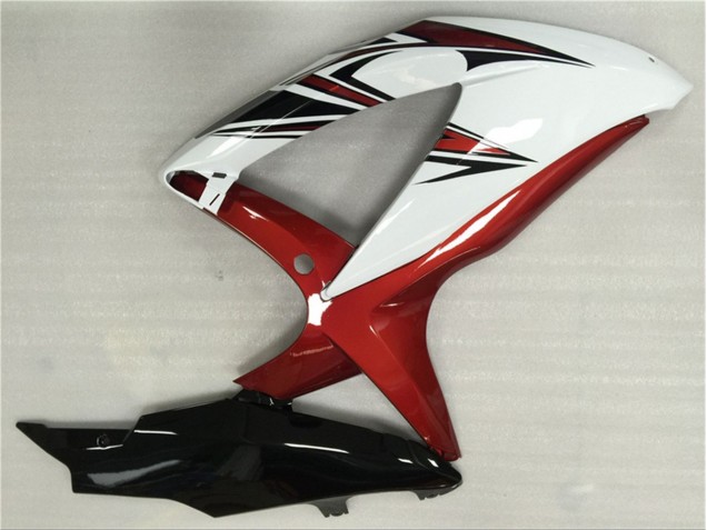 2008-2010 Weiß Rot Schwarz Suzuki GSXR 600/750 Motorrad Verkleidung 2008-2010 Weiß Rot Schwarz Suzuki GSXR 600/750 Motorrad Verkleidung