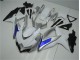 2008-2010 Weiß Silber Blau Suzuki GSXR 600/750 Motorrad Verkleidung 2008-2010 Weiß Silber Blau Suzuki GSXR 600/750 Motorrad Verkleidung