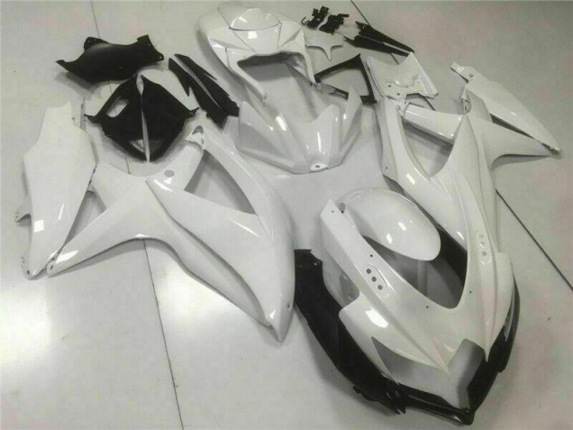 2008-2010 Weiß Suzuki GSXR 600/750 Motorrad Vollverkleidung 2008-2010 Weiß Suzuki GSXR 600/750 Motorrad Vollverkleidung
