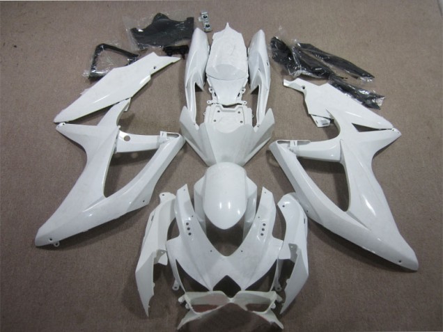 2008-2010 Weiß Suzuki GSXR 600 Motorrad Verkleidung 2008-2010 Weiß Suzuki GSXR 600 Motorrad Verkleidung