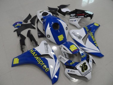 2008-2011 Blau Hannspree Honda CBR1000RR Motorrad Verkleidung