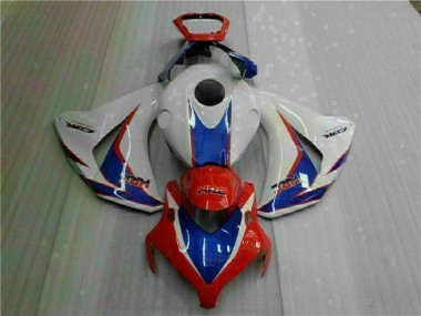 2008-2011 Blau Weiß Honda CBR1000RR Motorrad Verkleidungen