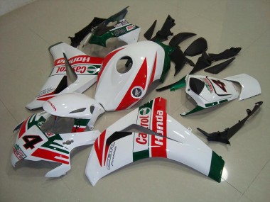 2008-2011 Castrol Dunkel Grün Honda CBR1000RR Motorrad Verkleidung