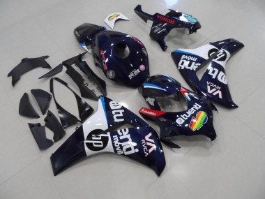 2008-2011 Dunkel blau HP Honda CBR1000RR Motorrad Verkleidung