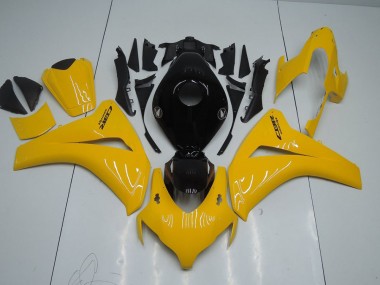 2008-2011 Gelb Und Schwarz Honda CBR1000RR Motorrad Verkleidung