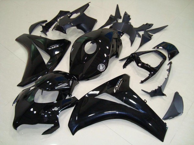 2008-2011 Glänzend Schwarz Chrom Aufkleber Honda CBR1000RR Motorrad Verkleidung 2008-2011 Glänzend Schwarz Chrom Aufkleber Honda CBR1000RR Motorrad Verkleidung