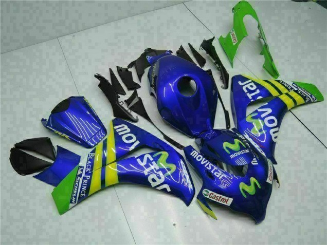 2008-2011 Grün Blau Honda CBR1000RR Motorrad Verkleidung 2008-2011 Grün Blau Honda CBR1000RR Motorrad Verkleidung