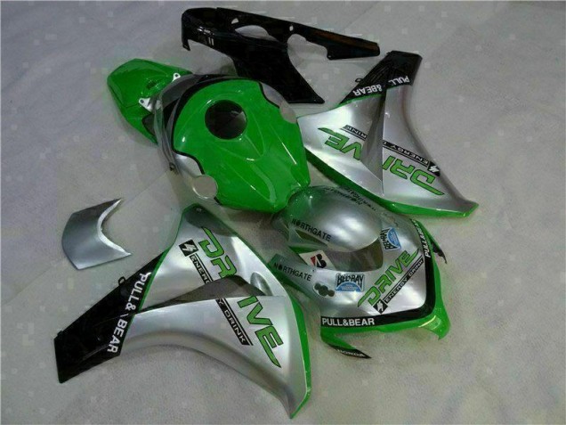 2008-2011 Grün Silber Honda CBR1000RR Motorrad Verkleidung 2008-2011 Grün Silber Honda CBR1000RR Motorrad Verkleidung