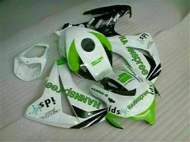 2008-2011 Grün Weiß Honda CBR1000RR Motorrad Verkleidung