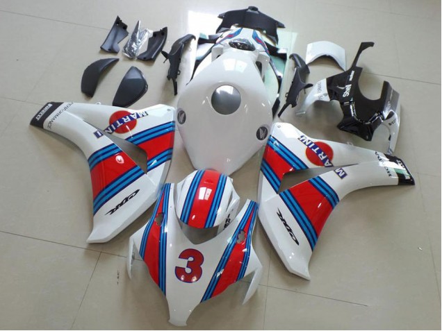 2008-2011 Martini Honda CBR1000RR Motorrad Verkleidung 2008-2011 Martini Honda CBR1000RR Motorrad Verkleidung