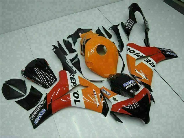 2008-2011 Orange Repsol Honda CBR1000RR Motorrad Vollverkleidung & Plastik 2008-2011 Orange Repsol Honda CBR1000RR Motorrad Vollverkleidung & Plastik