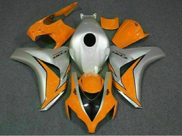 2008-2011 Orange Silber Honda CBR1000RR Motorrad Vollverkleidung 2008-2011 Orange Silber Honda CBR1000RR Motorrad Vollverkleidung