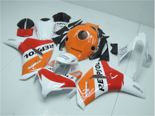 2008-2011 Orange Weiß Rot Repsol Honda CBR1000RR Motorrad Verkleidung 2008-2011 Orange Weiß Rot Repsol Honda CBR1000RR Motorrad Verkleidung