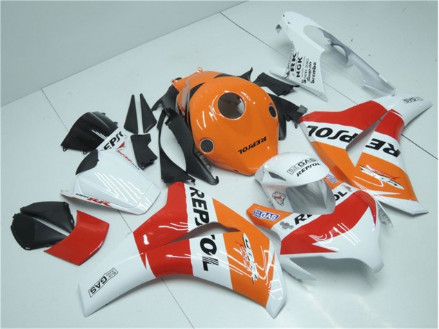 2008-2011 Orange Weiß Rot Repsol Honda CBR1000RR Motorrad Verkleidung 2008-2011 Orange Weiß Rot Repsol Honda CBR1000RR Motorrad Verkleidung