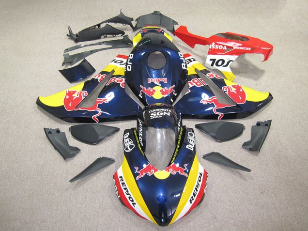 2008-2011 Repsol Rot Bull Honda CBR1000RR Motorrad Verkleidung 2008-2011 Repsol Rot Bull Honda CBR1000RR Motorrad Verkleidung