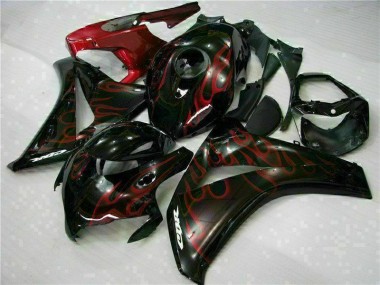 2008-2011 Rot Flamme Honda CBR1000RR Motorrad Verkleidung