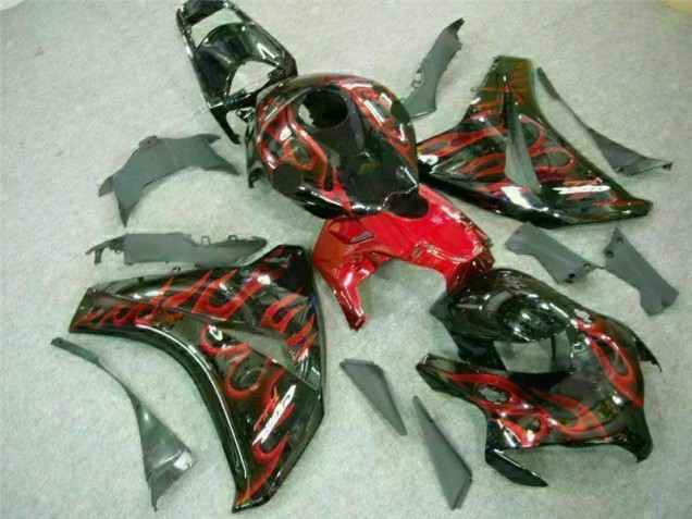 2008-2011 Rot Flamme Honda CBR1000RR Motorrad Verkleidungen 2008-2011 Rot Flamme Honda CBR1000RR Motorrad Verkleidungen