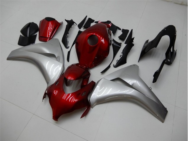 2008-2011 Rot Silber Honda CBR1000RR Motorrad Verkleidung 2008-2011 Rot Silber Honda CBR1000RR Motorrad Verkleidung