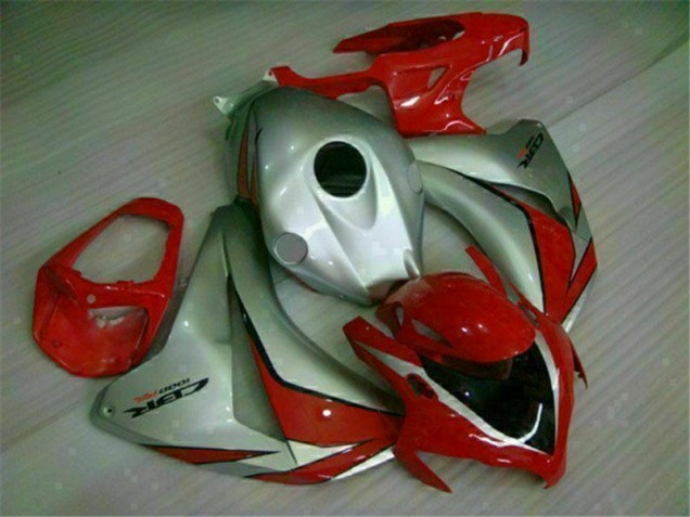 2008-2011 Rot Silber Honda CBR1000RR Motorrad Verkleidungen 2008-2011 Rot Silber Honda CBR1000RR Motorrad Verkleidungen