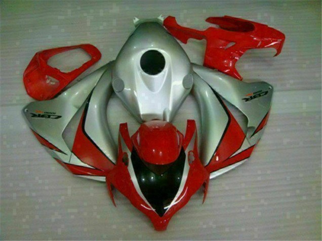 2008-2011 Rot Silber Honda CBR1000RR Motorrad Verkleidungen 2008-2011 Rot Silber Honda CBR1000RR Motorrad Verkleidungen