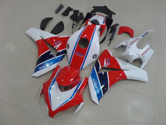 2008-2011 Rot Weiß Blau HRC Honda CBR1000RR Motorrad Verkleidungen 2008-2011 Rot Weiß Blau HRC Honda CBR1000RR Motorrad Verkleidungen