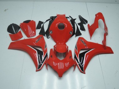2008-2011 Rot und Goldschwarz Honda CBR1000RR Motorrad Verkleidung