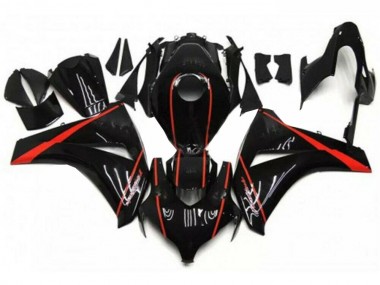 2008-2011 Schwarz Honda CBR1000RR Motorrad Verkleidungen