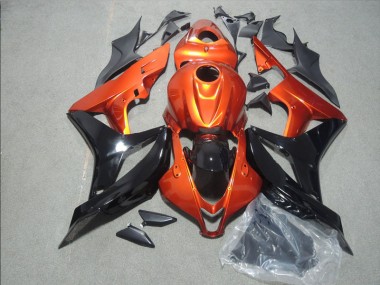 2008-2011 Schwarz Rot Honda CBR1000RR Motorrad Verkleidungen