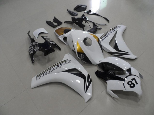 2008-2011 Schwarz Weiß Gold Honda CBR1000RR Motorrad Verkleidung 2008-2011 Schwarz Weiß Gold Honda CBR1000RR Motorrad Verkleidung